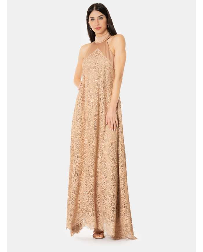 D.EXTERIOR Abito lugo in pizzo