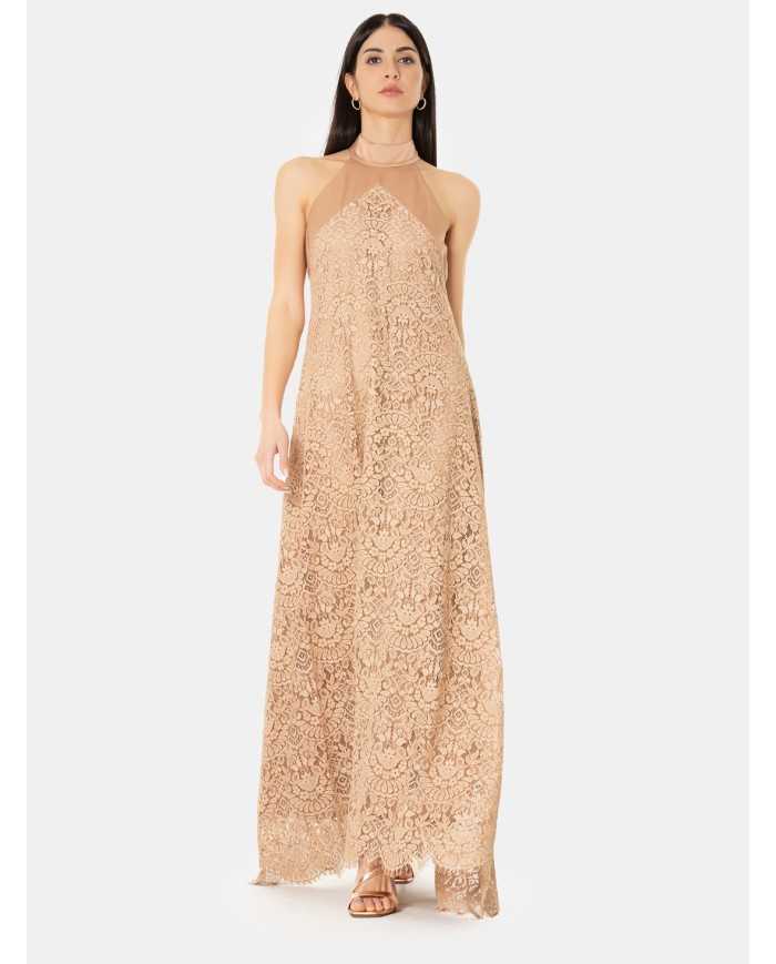 D.EXTERIOR Abito lugo in pizzo