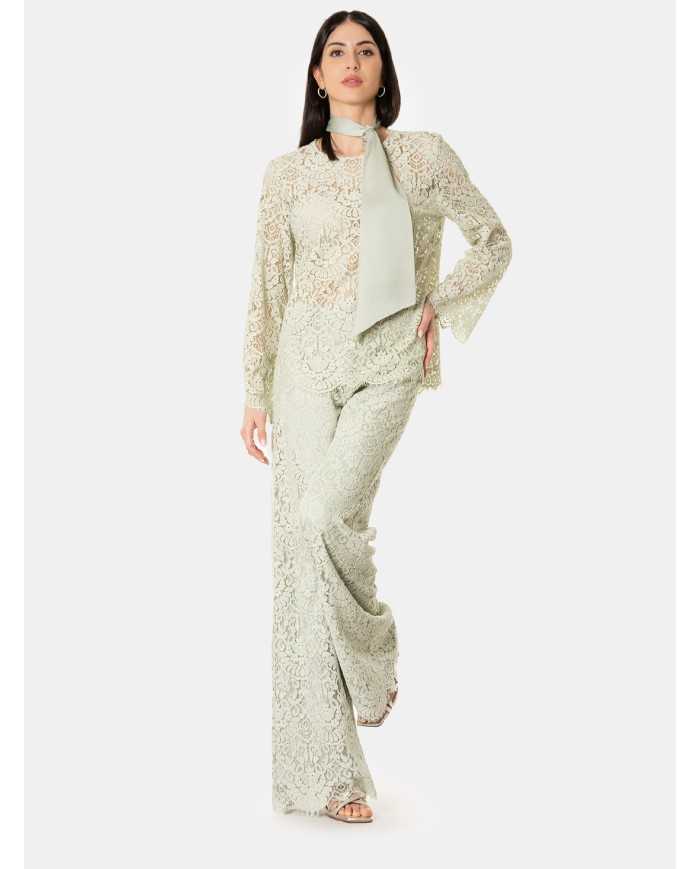 D.EXTERIOR Pantalone in pizzo