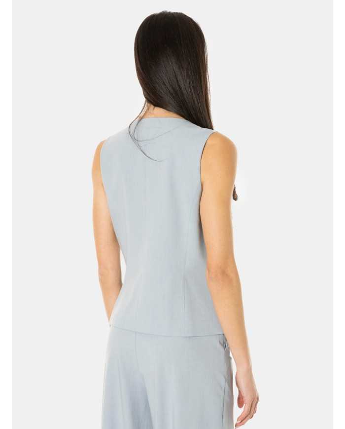 ISABELLE BLANCHE paris Gilet con ricami