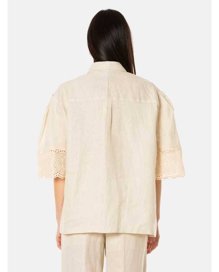 ISABELLE BLANCHE paris Camicia in lino