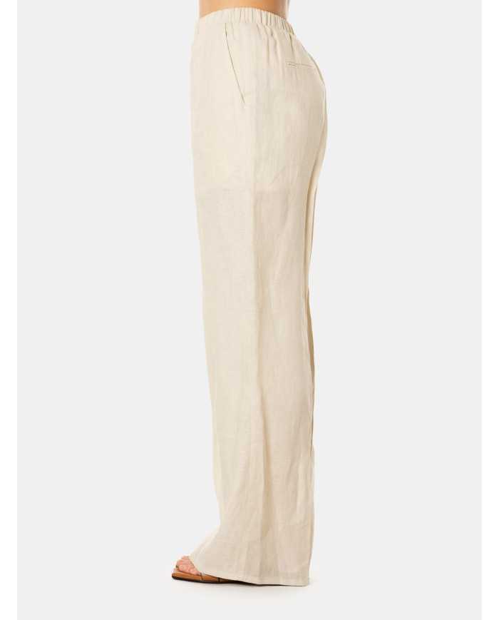 ISABELLE BLANCHE paris Pantalone ampio in lino