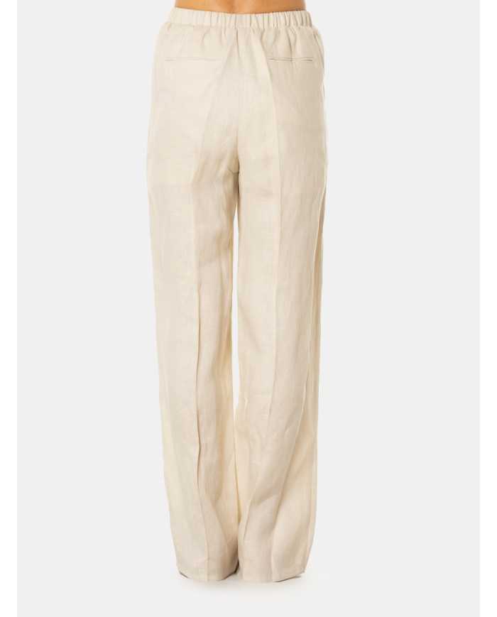 ISABELLE BLANCHE paris Pantalone ampio in lino