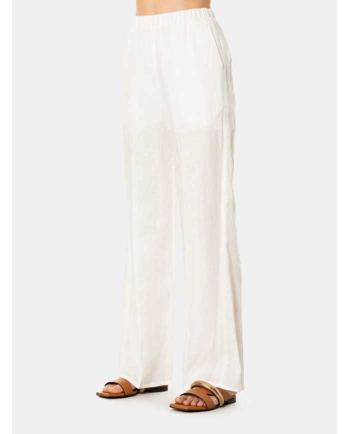 ISABELLE BLANCHE paris Pantalone ampio in lino