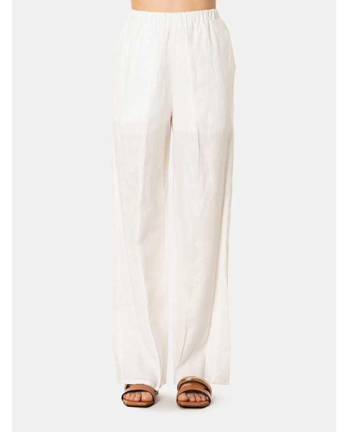 ISABELLE BLANCHE paris Pantalone ampio in lino