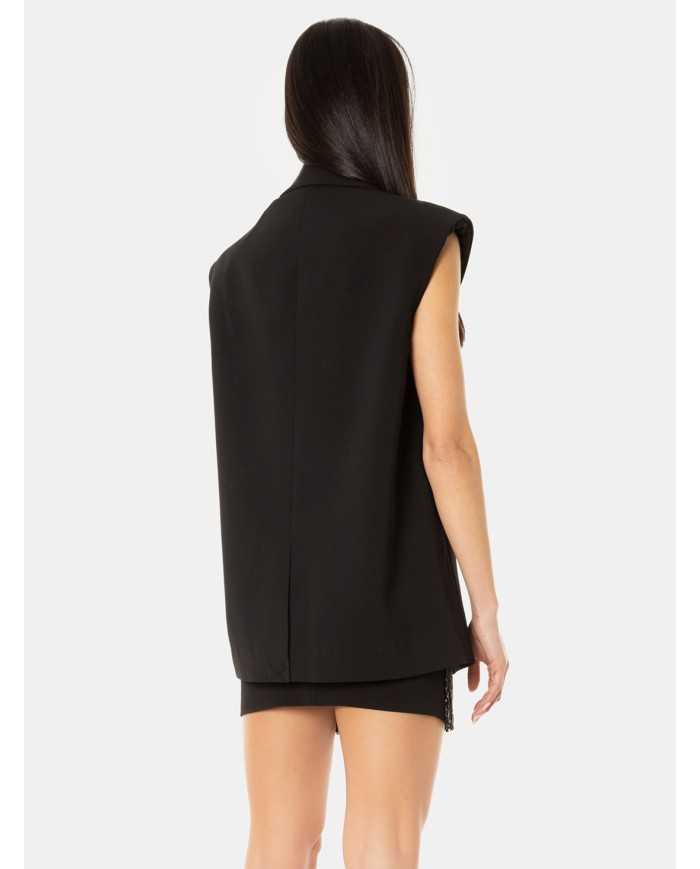 ISABELLE BLANCHE paris Giacca gilet smanicato oversize