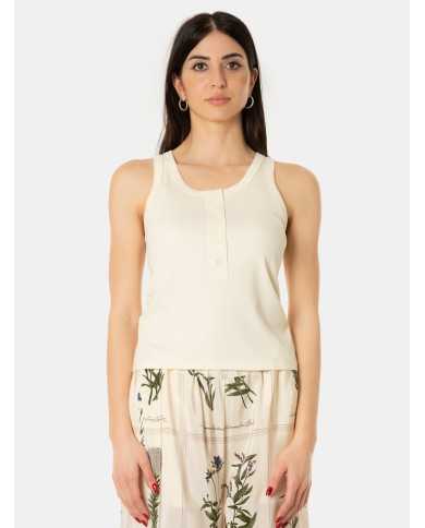 ISABELLE BLANCHE paris Canotta a coste