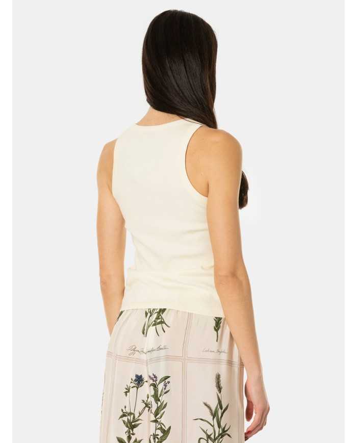 ISABELLE BLANCHE paris Canotta a coste