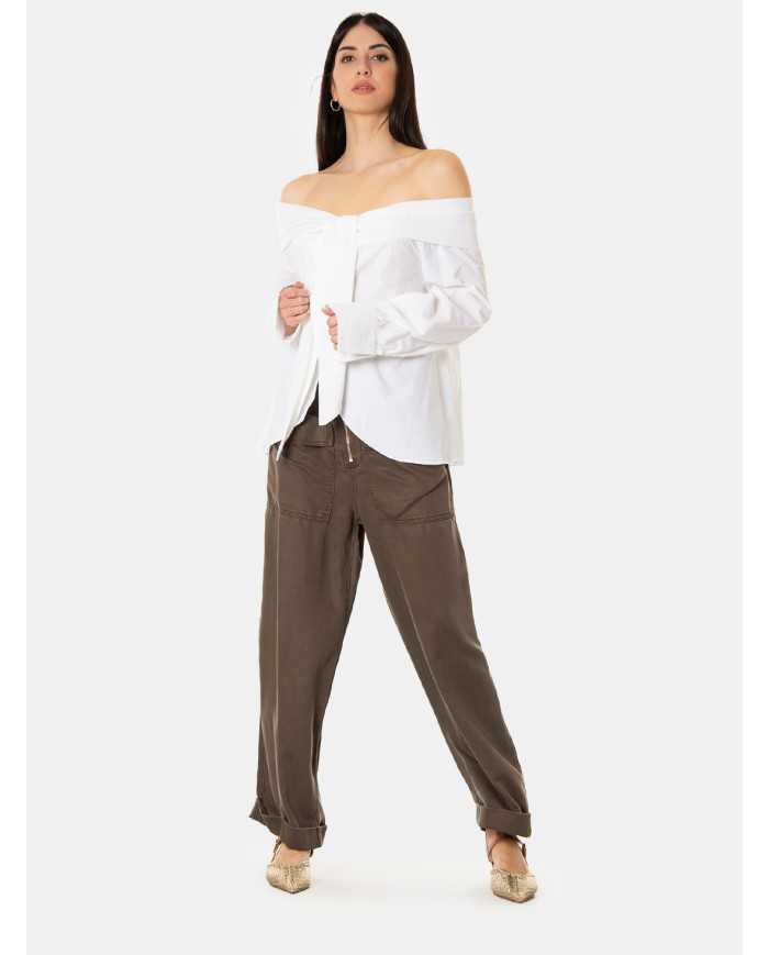 LIVIANA CONTI Camicia con fiocco