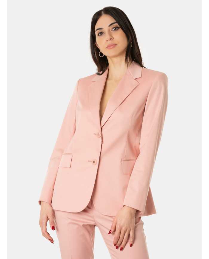 MAXMARA STUDIO Giacca in gabardina di cotone