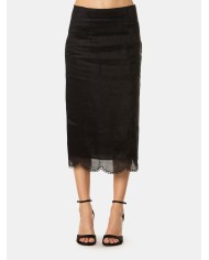 MAXMARA STUDIO Gonna con ricamo