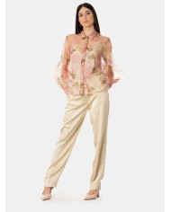 MAXMARA STUDIO Pantalone in raso