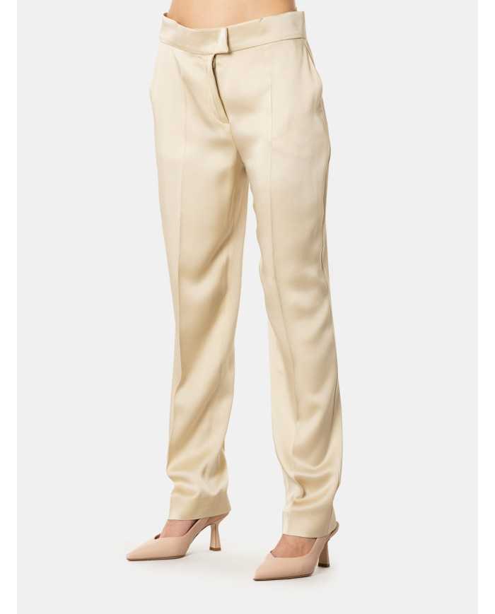 MAXMARA STUDIO Pantalone in raso