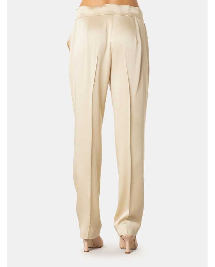 MAXMARA STUDIO Pantalone in raso