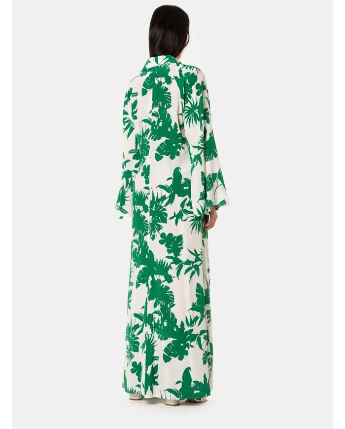 MAXMARA STUDIO Abito in seta a fantasia