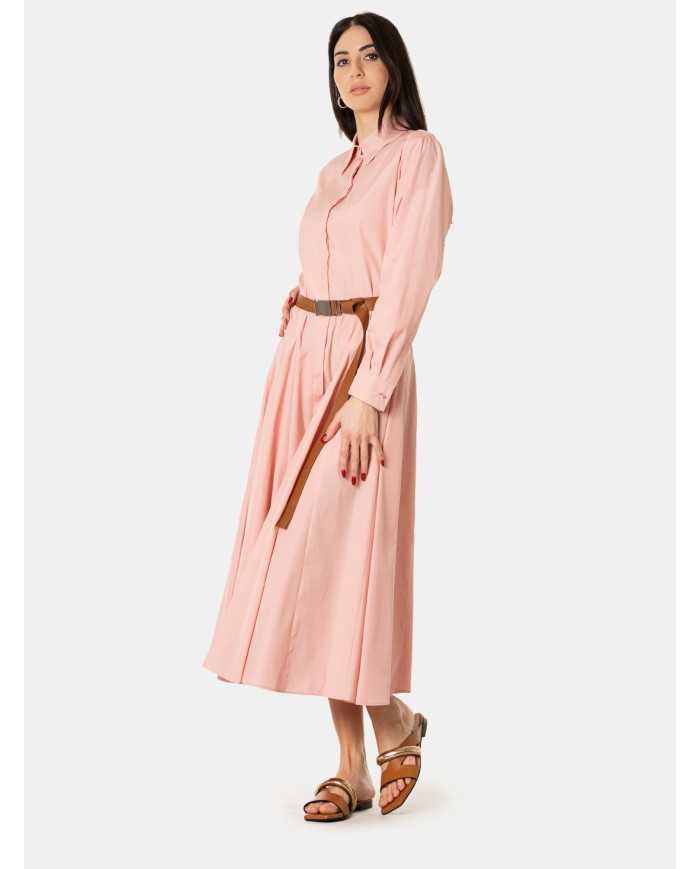 MAXMARA STUDIO Abito chemisier in popeline