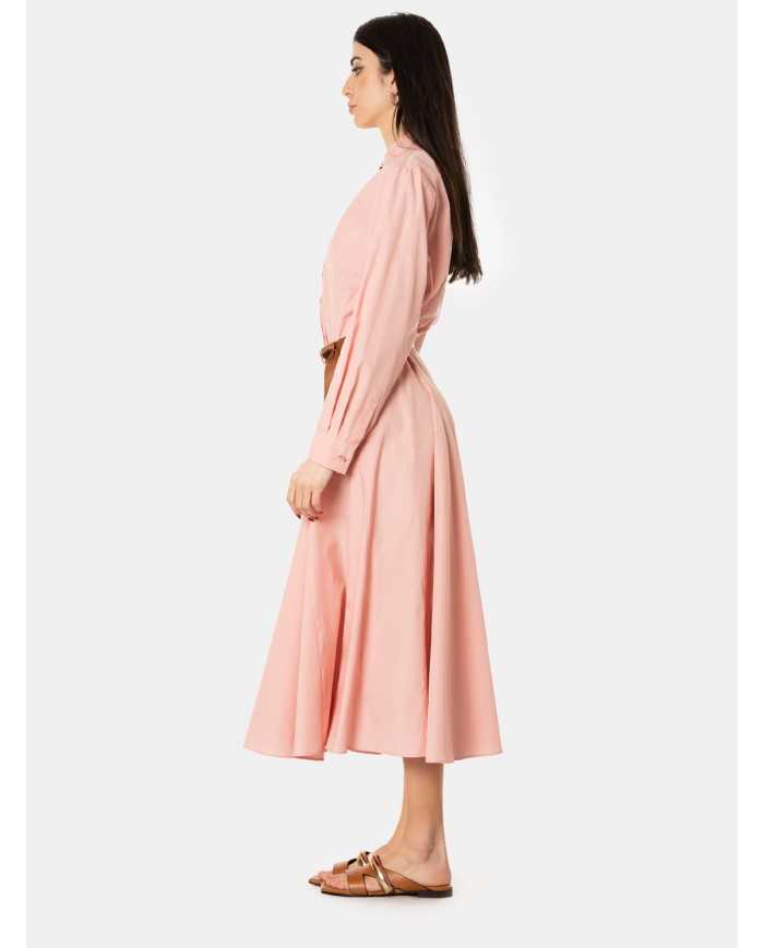 MAXMARA STUDIO Abito chemisier in popeline