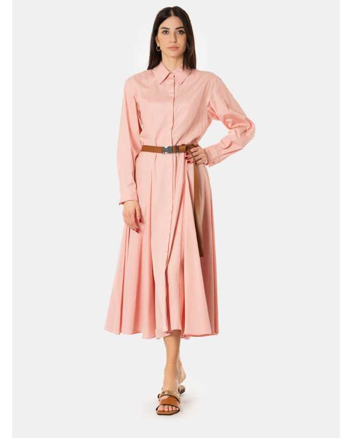 MAXMARA STUDIO Abito chemisier in popeline