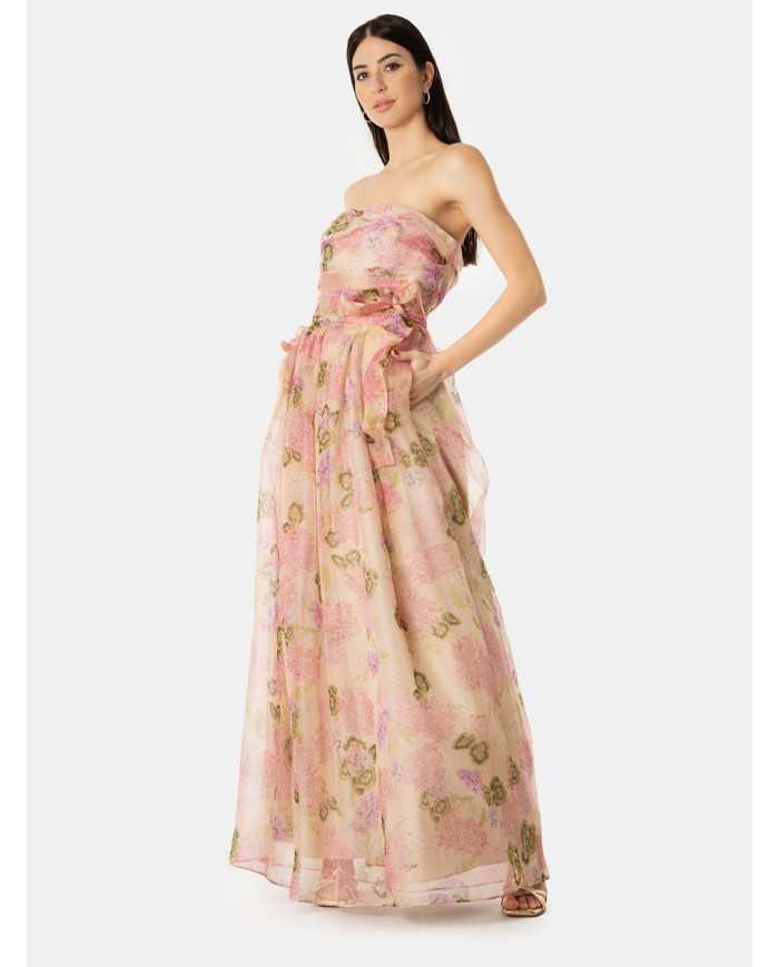 MAXMARA STUDIO Abito fiorato in seta