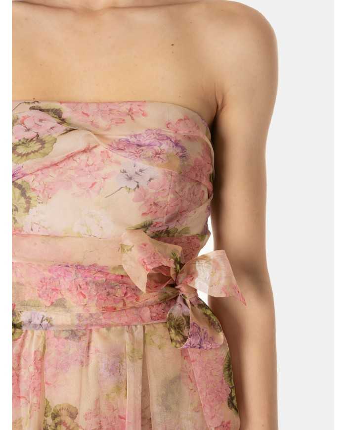 MAXMARA STUDIO Abito fiorato in seta