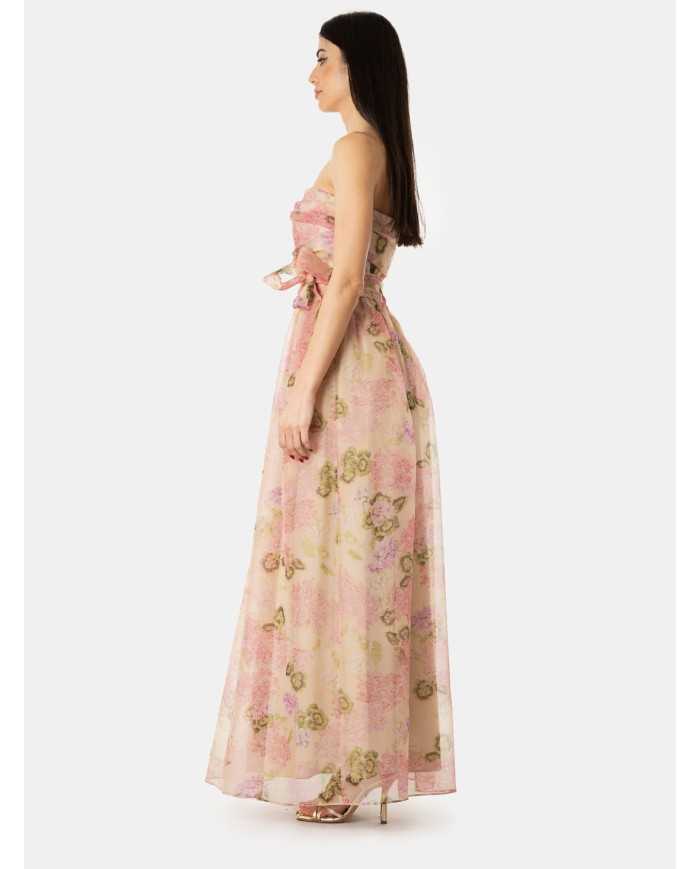 MAXMARA STUDIO Abito fiorato in seta