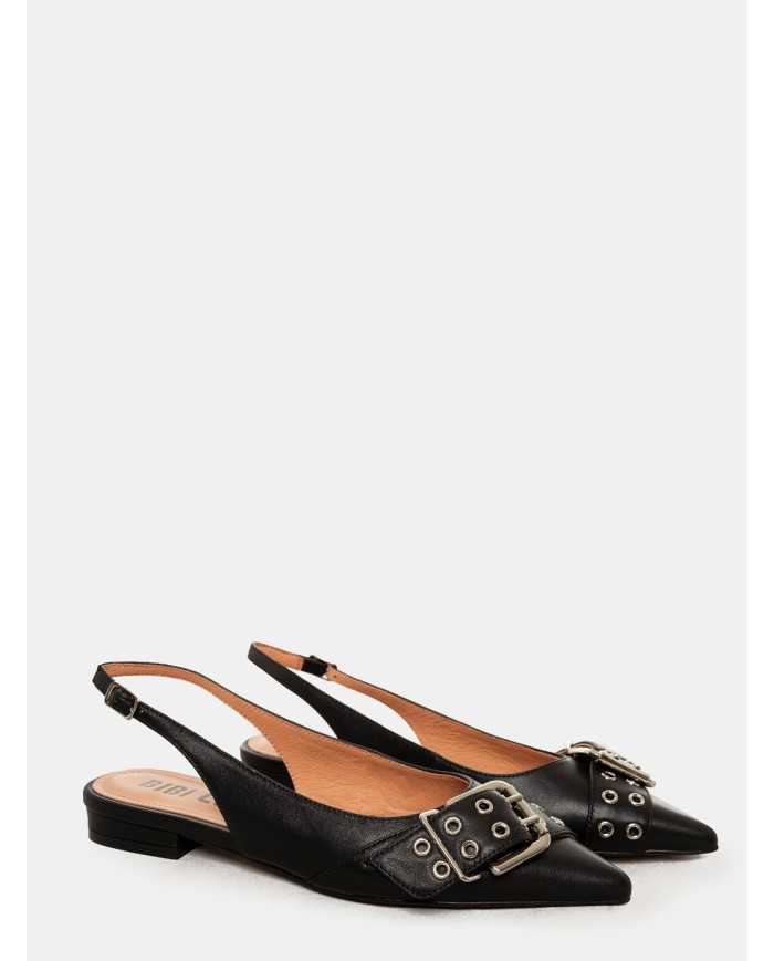 BIBI LOU Sandalo slingback flat
