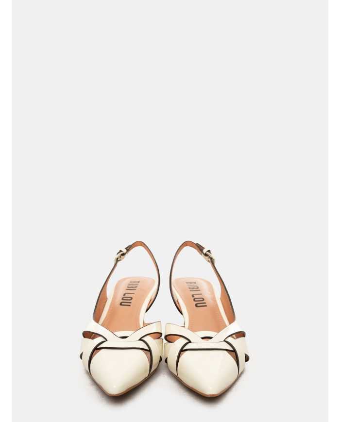 BIBI LOU Sandalo slingback in vernice