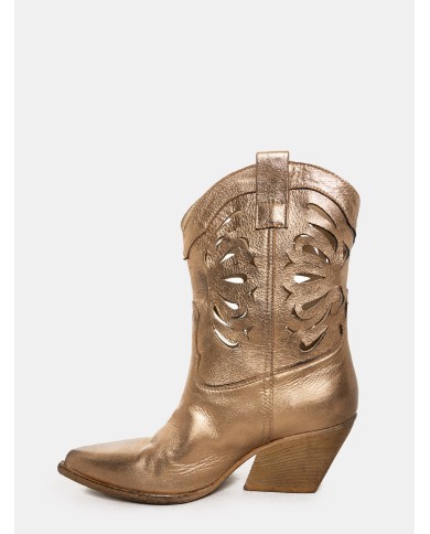 Elena Iachi Texano laminato traforato