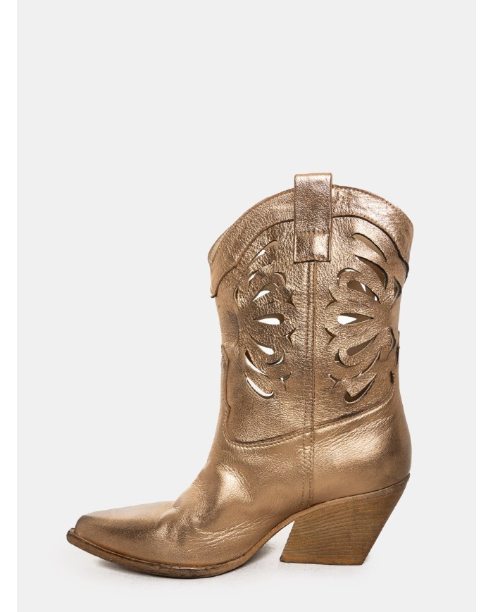 Elena Iachi Texano laminato traforato