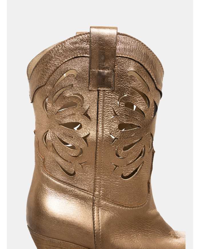 Elena Iachi Texano laminato traforato