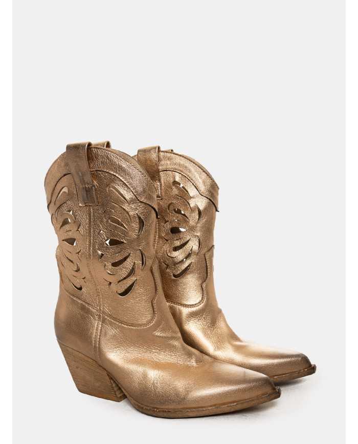 Elena Iachi Texano laminato traforato