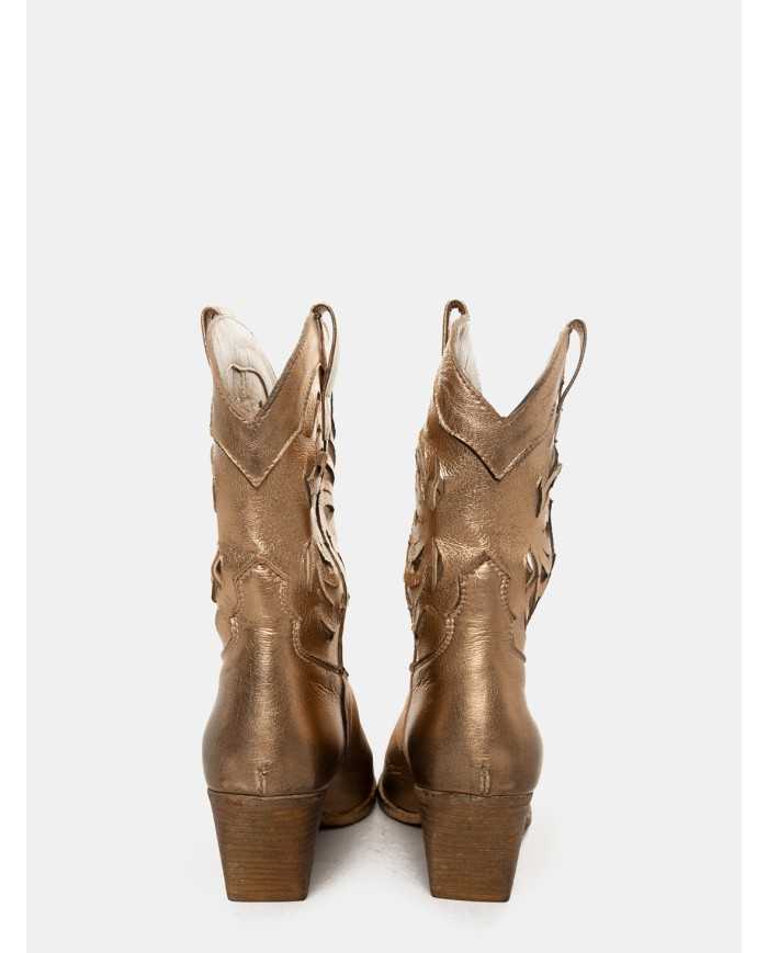 Elena Iachi Texano laminato traforato