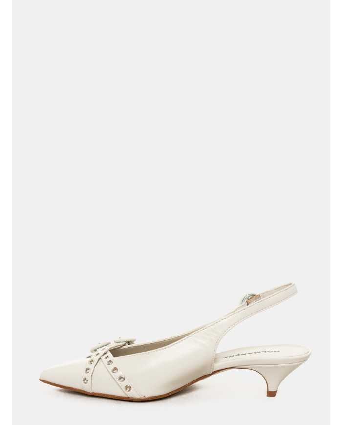 HALMANERA Sandalo slingback in glaze