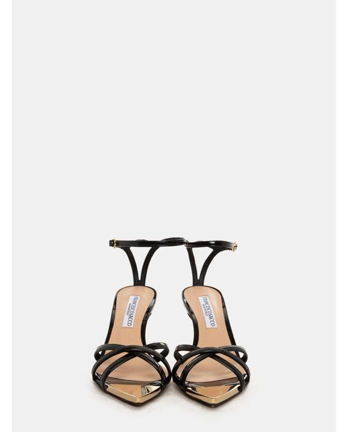 FRANCESCO SACCO Sandalo in vernice