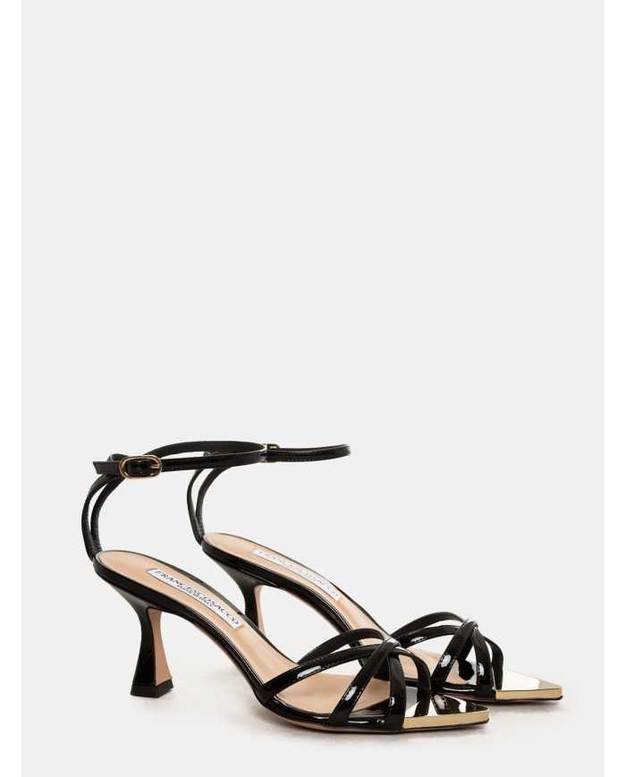 FRANCESCO SACCO Sandalo in vernice