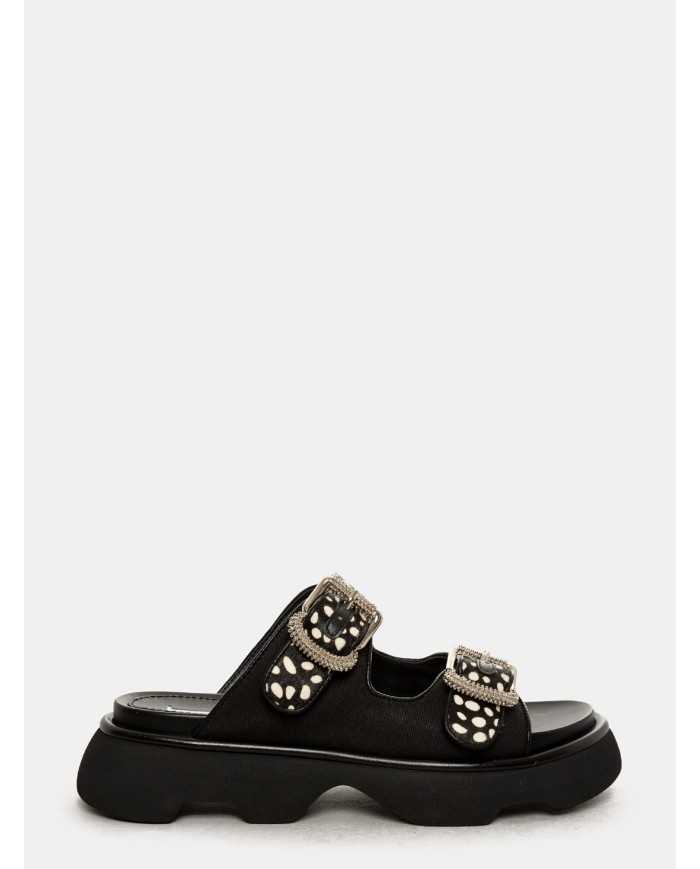 JEANNOT Sandalo sportivo in cavallino