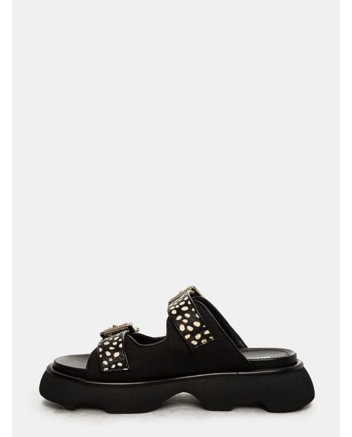 JEANNOT Sandalo sportivo in cavallino