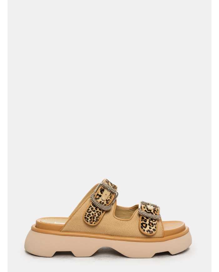 JEANNOT Sandalo sportivo con cavallino