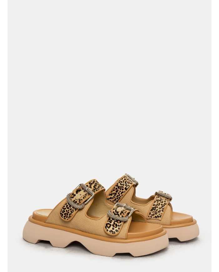 JEANNOT Sandalo sportivo con cavallino