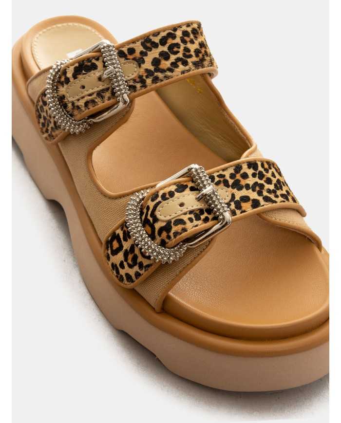 JEANNOT Sandalo sportivo con cavallino