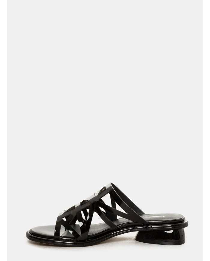 JEANNOT Sandalo sabot in vernice