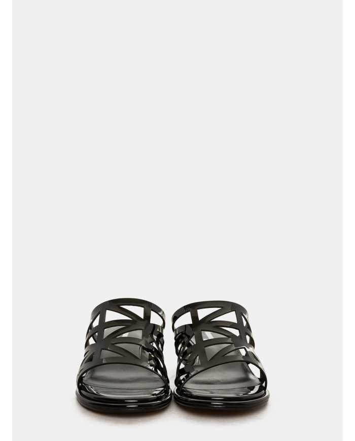 JEANNOT Sandalo sabot in vernice