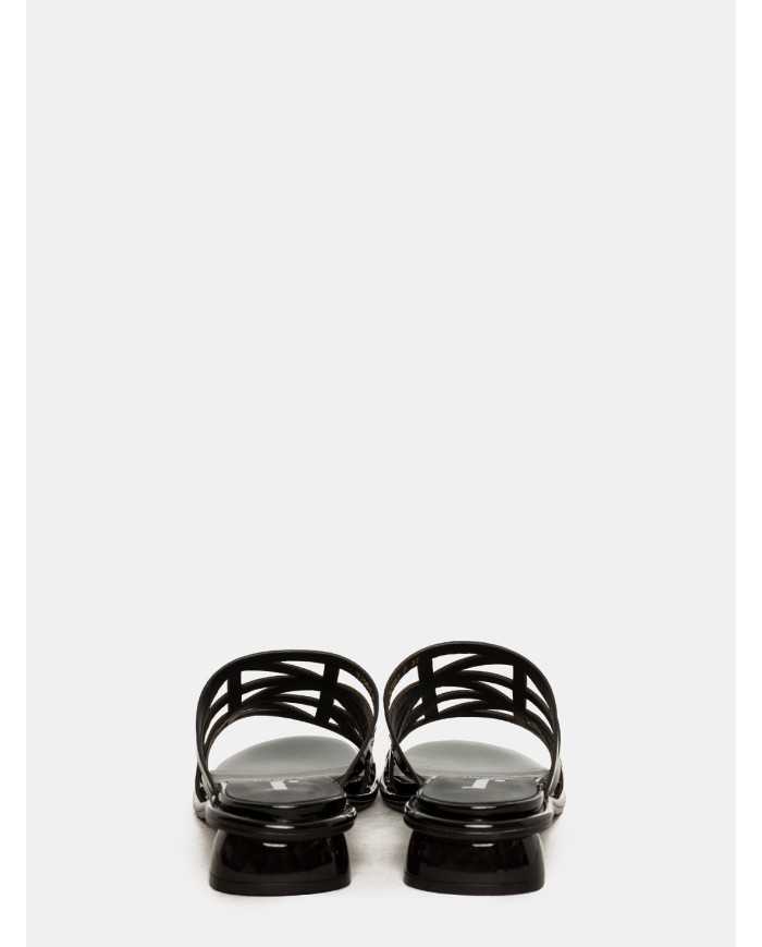 JEANNOT Sandalo sabot in vernice