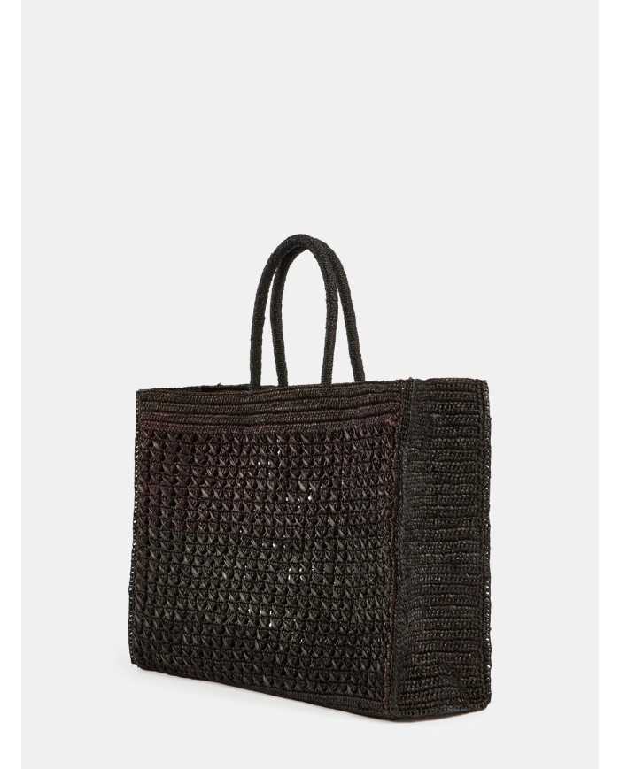 LIVIANA CONTI Borsa large tote traforata