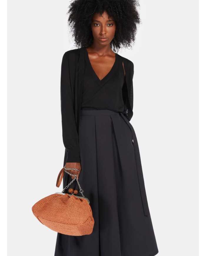 MAXMARA WEEKEND Borsa pasticcino media in rafia
