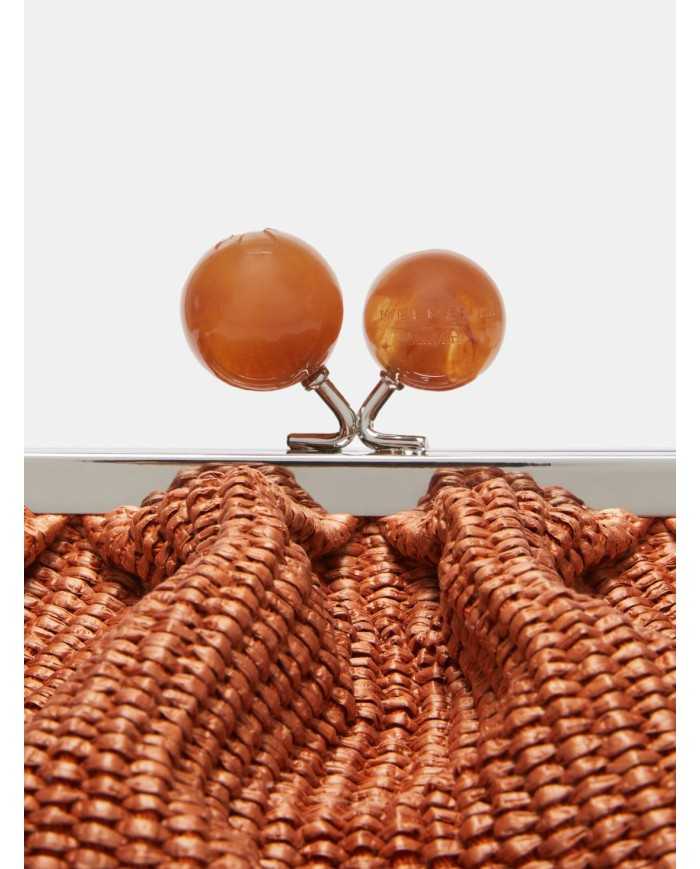 MAXMARA WEEKEND Borsa pasticcino media in rafia