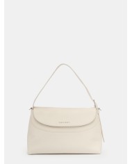 ORCIANI Borsa a spalla Nana Soft in pelle martellata con tracolla