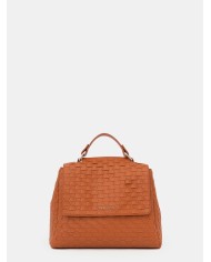 ORCIANI Borsa Sveva Nappa Woven Small in pelle intrecciata