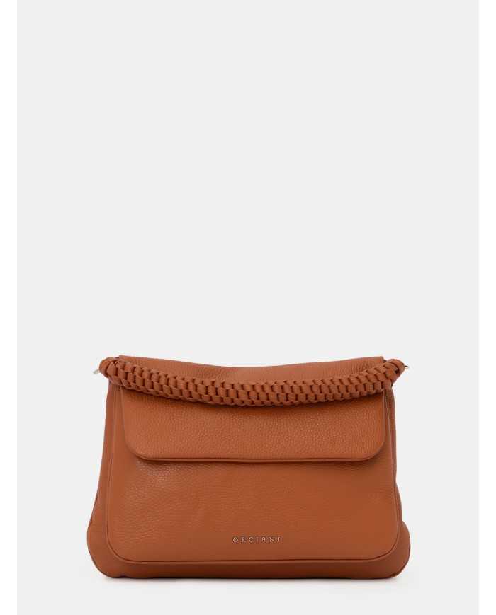 ORCIANI Borsa a spalla Diana Sense Scooby Small in pelle con tracolla