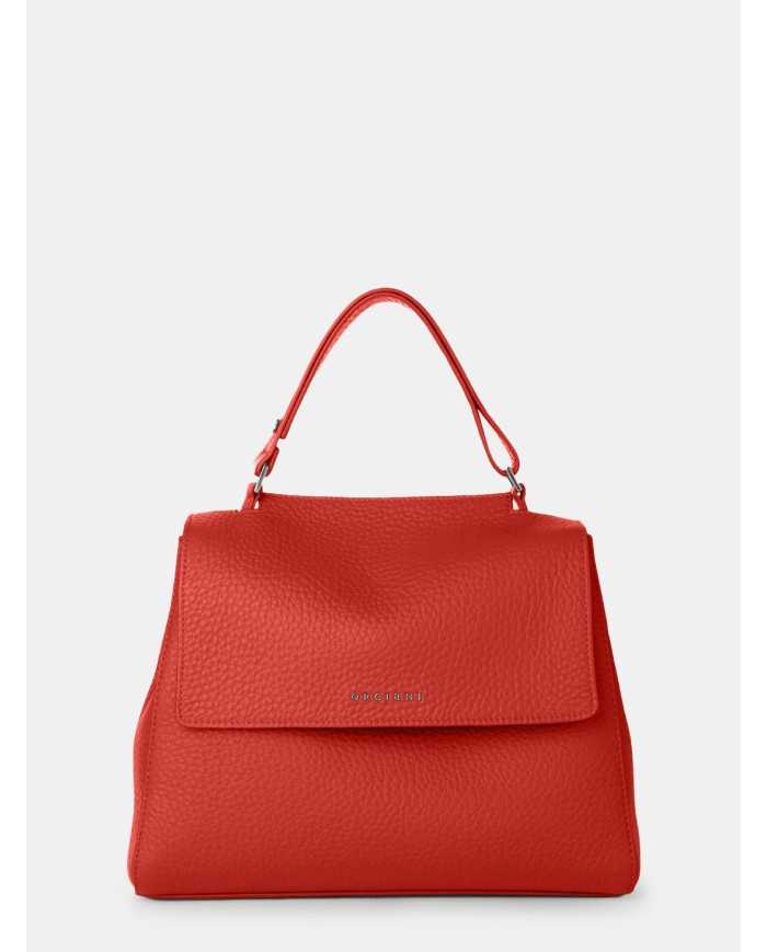 ORCIANI Borsa Sveva Soft Media a spalla in pelle con tracolla